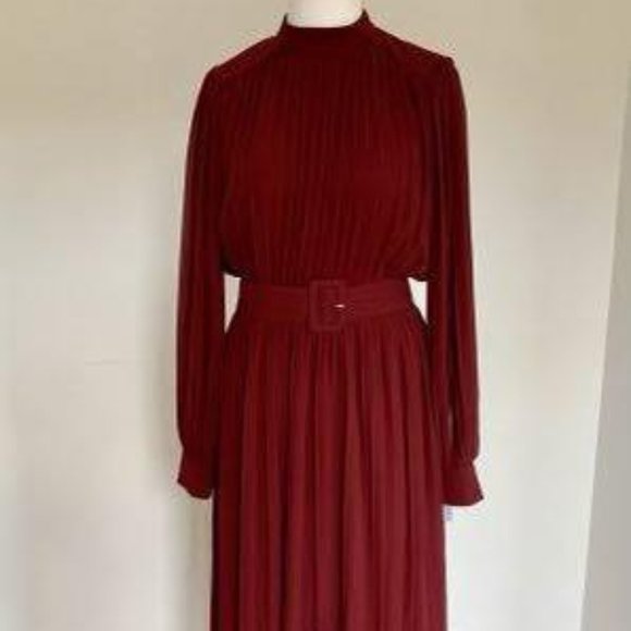 ZARA | Midi Dress with Belt (NWT) - Picture 11 of 11